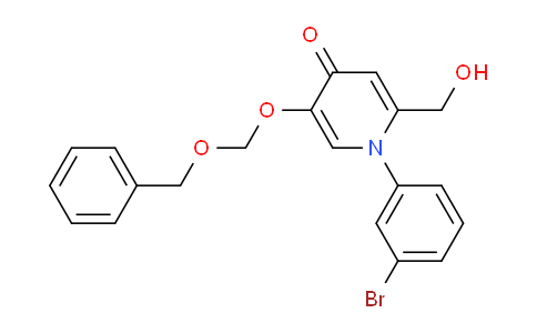 AM238244 | 1632286-22-6 | 5-((Benzyloxy)methoxy)-1-(3-bromophenyl)-2-(hydroxymethyl)pyridin-4(1H)-one
