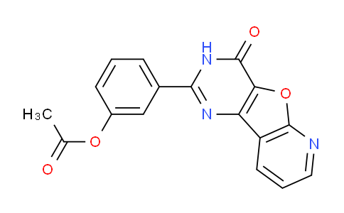 3-(4-Oxo-3,4-dihydropyrido[3',2':4,5]furo[3,2-d]pyrimidin-2-yl)phenyl acetate