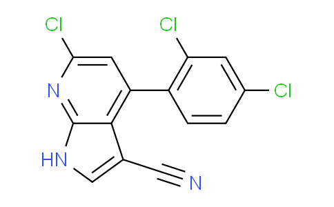 AM238285 | 1009838-58-7 | 6-Chloro-4-(2,4-dichlorophenyl)-1H-pyrrolo[2,3-b]pyridine-3-carbonitrile