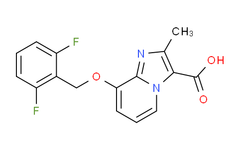 AM238292 | 1415501-19-7 | 8-((2,6-Difluorobenzyl)oxy)-2-methylimidazo[1,2-a]pyridine-3-carboxylic acid