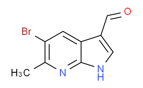 AM238296 | 1000343-91-8 | 5-Bromo-6-methyl-1H-pyrrolo[2,3-b]pyridine-3-carbaldehyde