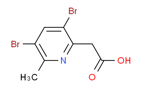 AM23830 | 1214374-82-9 | 3,5-Dibromo-6-methylpyridine-2-acetic acid