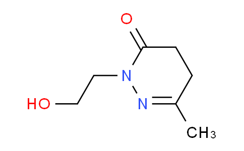 2-(2-Hydroxyethyl)-6-methyl-4,5-dihydropyridazin-3(2H)-one