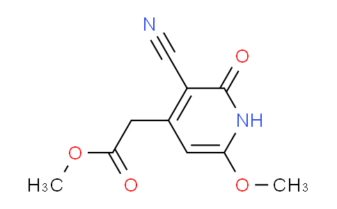 AM238335 | 1268490-69-2 | Methyl 2-(3-cyano-6-methoxy-2-oxo-1,2-dihydropyridin-4-yl)acetate