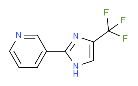 3-(4-(Trifluoromethyl)-1H-imidazol-2-yl)pyridine