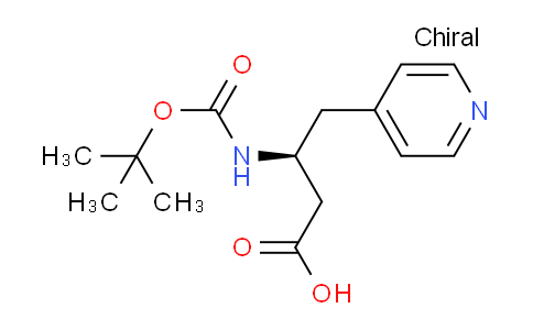 AM238398 | 219297-13-9 | (S)-3-((tert-Butoxycarbonyl)amino)-4-(pyridin-4-yl)butanoic acid
