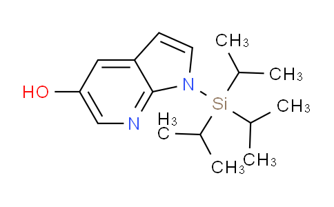 1-(Triisopropylsilyl)-1H-pyrrolo[2,3-b]pyridin-5-ol