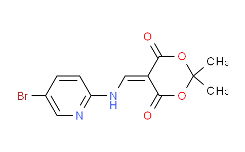 5-(((5-Bromopyridin-2-yl)amino)methylene)-2,2-dimethyl-1,3-dioxane-4,6-dione