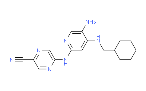 AM238478 | 1137476-47-1 | 5-((5-Amino-4-((cyclohexylmethyl)amino)pyridin-2-yl)amino)pyrazine-2-carbonitrile