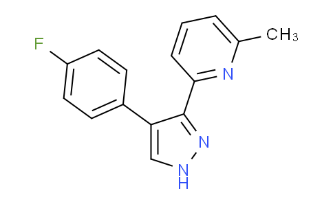 AM238490 | 607738-00-1 | 2-(4-(4-Fluorophenyl)-1H-pyrazol-3-yl)-6-methylpyridine