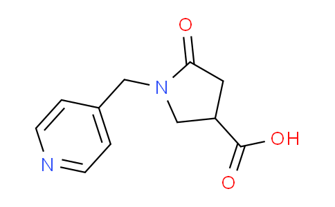 AM238530 | 304859-15-2 | 5-Oxo-1-(pyridin-4-ylmethyl)pyrrolidine-3-carboxylic acid