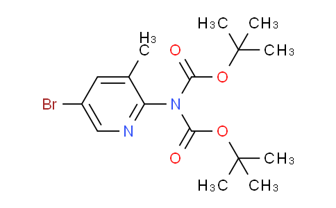 AM238544 | 497159-91-8 | Di-tert-butyl [5-bromo-3-methylpyridin-2-yl]imidodicarbonate