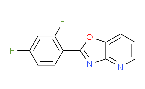 2-(2,4-Difluorophenyl)oxazolo[4,5-b]pyridine