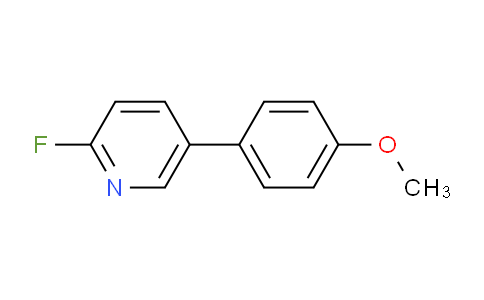 2-Fluoro-5-(4-methoxyphenyl)pyridine