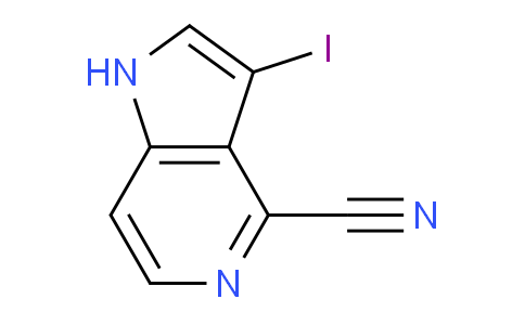 AM238560 | 1000341-58-1 | 3-Iodo-1H-pyrrolo[3,2-c]pyridine-4-carbonitrile