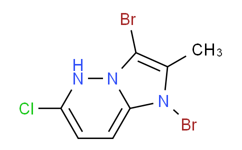 1,3-Dibromo-6-chloro-2-methyl-1,5-dihydroimidazo[1,2-b]pyridazine