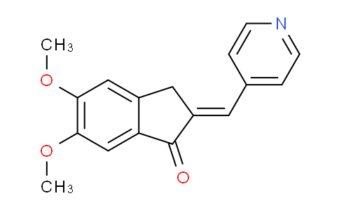 AM238573 | 4803-74-1 | 5,6-Dimethoxy-2-(pyridin-4-ylmethylene)-2,3-dihydro-1H-inden-1-one