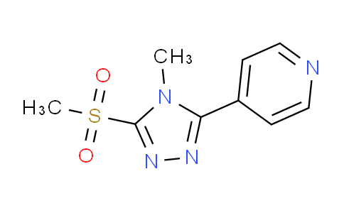 AM238579 | 116850-57-8 | 4-(4-Methyl-5-(methylsulfonyl)-4H-1,2,4-triazol-3-yl)pyridine