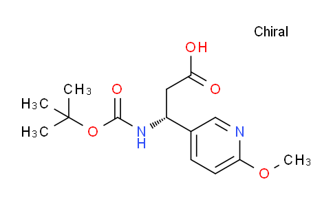 AM238634 | 1212298-83-3 | (R)-3-((tert-Butoxycarbonyl)amino)-3-(6-methoxypyridin-3-yl)propanoic acid