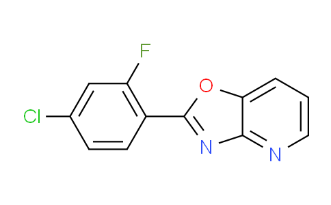AM238669 | 52333-65-0 | 2-(4-Chloro-2-fluorophenyl)oxazolo[4,5-b]pyridine