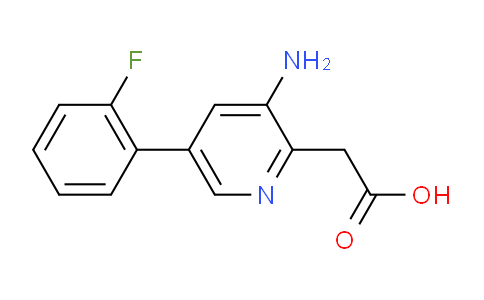 AM23867 | 1214330-67-2 | 2-(3-Amino-5-(2-fluorophenyl)pyridin-2-yl)acetic acid