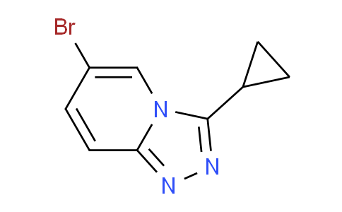 6-Bromo-3-cyclopropyl-[1,2,4]triazolo[4,3-a]pyridine