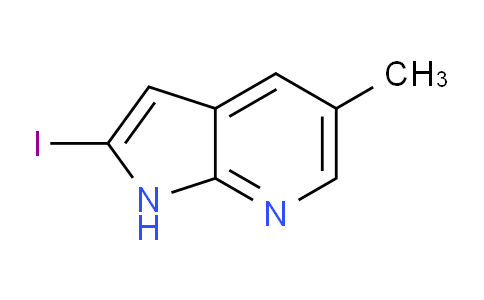 2-Iodo-5-methyl-1H-pyrrolo[2,3-b]pyridine