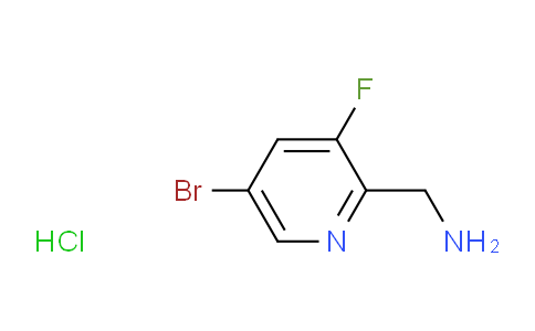 (5-Bromo-3-fluoropyridin-2-yl)methanamine hydrochloride