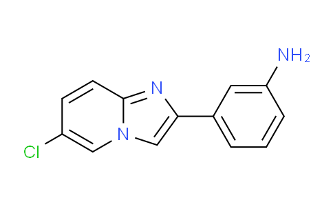 3-(6-Chloroimidazo[1,2-a]pyridin-2-yl)aniline