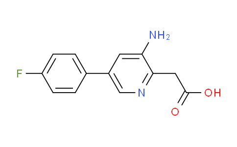 AM23869 | 1214376-28-9 | 2-(3-Amino-5-(4-fluorophenyl)pyridin-2-yl)acetic acid