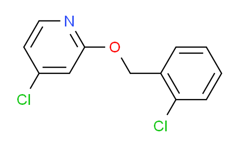 4-Chloro-2-((2-chlorobenzyl)oxy)pyridine