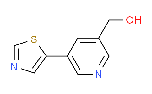 (5-(Thiazol-5-yl)pyridin-3-yl)methanol