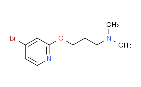 AM238730 | 1289045-79-9 | 3-((4-Bromopyridin-2-yl)oxy)-N,N-dimethylpropan-1-amine