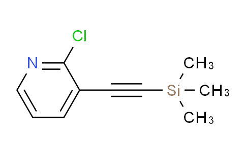 2-Chloro-3-((trimethylsilyl)ethynyl)pyridine
