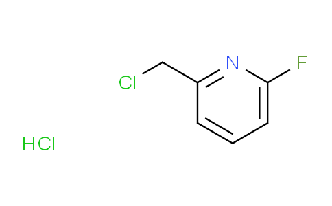 2-(Chloromethyl)-6-fluoropyridine hydrochloride