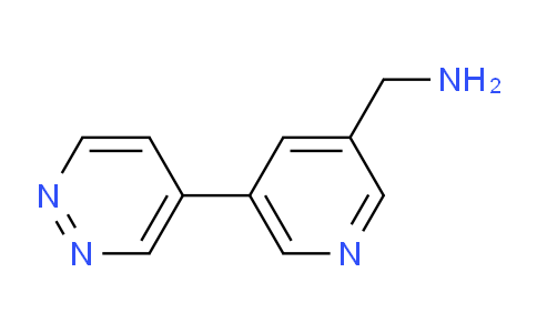 (5-(Pyridazin-4-yl)pyridin-3-yl)methanamine