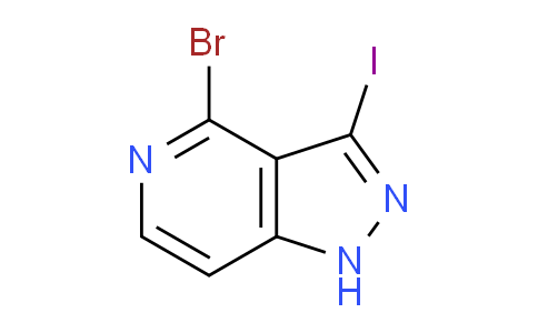 4-Bromo-3-iodo-1H-pyrazolo[4,3-c]pyridine