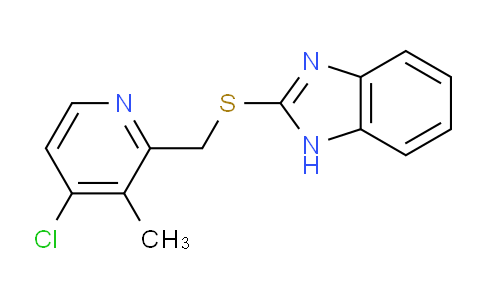 AM238831 | 103312-62-5 | 2-(((4-Chloro-3-methylpyridin-2-yl)methyl)thio)-1H-benzo[d]imidazole