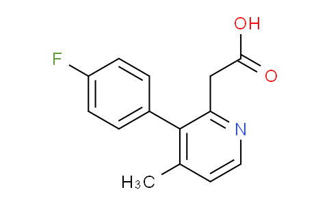 AM23884 | 1214385-26-8 | 2-(3-(4-Fluorophenyl)-4-methylpyridin-2-yl)acetic acid