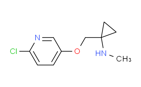1-(((6-Chloropyridin-3-yl)oxy)methyl)-N-methylcyclopropanamine