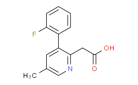 AM23885 | 1214379-75-5 | 2-(3-(2-Fluorophenyl)-5-methylpyridin-2-yl)acetic acid
