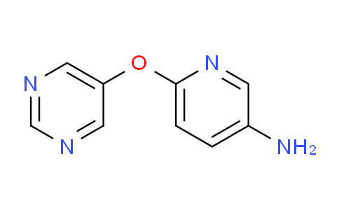 6-(Pyrimidin-5-yloxy)pyridin-3-amine