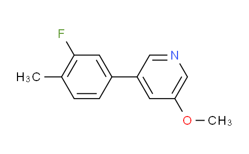 AM238924 | 1373233-14-7 | 3-(3-Fluoro-4-methylphenyl)-5-methoxypyridine