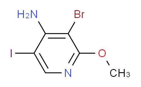 AM238934 | 1227268-98-5 | 3-Bromo-5-iodo-2-methoxypyridin-4-amine