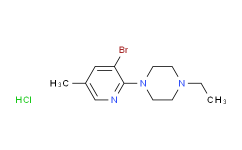 AM238958 | 1199773-19-7 | 1-(3-Bromo-5-methylpyridin-2-yl)-4-ethylpiperazine hydrochloride