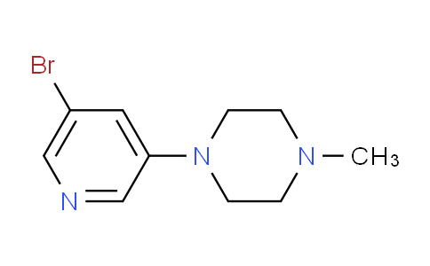 1-(5-Bromopyridin-3-yl)-4-methylpiperazine