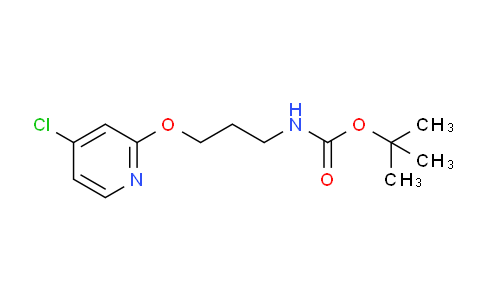 AM238983 | 1346708-20-0 | tert-Butyl (3-((4-chloropyridin-2-yl)oxy)propyl)carbamate