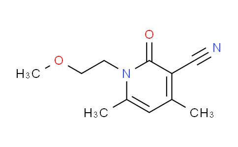 AM238985 | 1010898-45-9 | 1-(2-Methoxyethyl)-4,6-dimethyl-2-oxo-1,2-dihydropyridine-3-carbonitrile