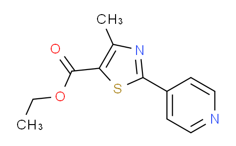 AM238987 | 89401-54-7 | Ethyl 4-methyl-2-(pyridin-4-yl)thiazole-5-carboxylate