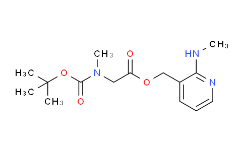 AM238992 | 1180002-01-0 | (2-(Methylamino)pyridin-3-yl)methyl 2-((tert-butoxycarbonyl)(methyl)amino)acetate